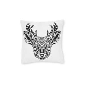 Original Design 199F86 Square Pillow Pink Back