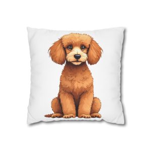 Dogs Collection 17 Square Poly Canvas Pillowcase