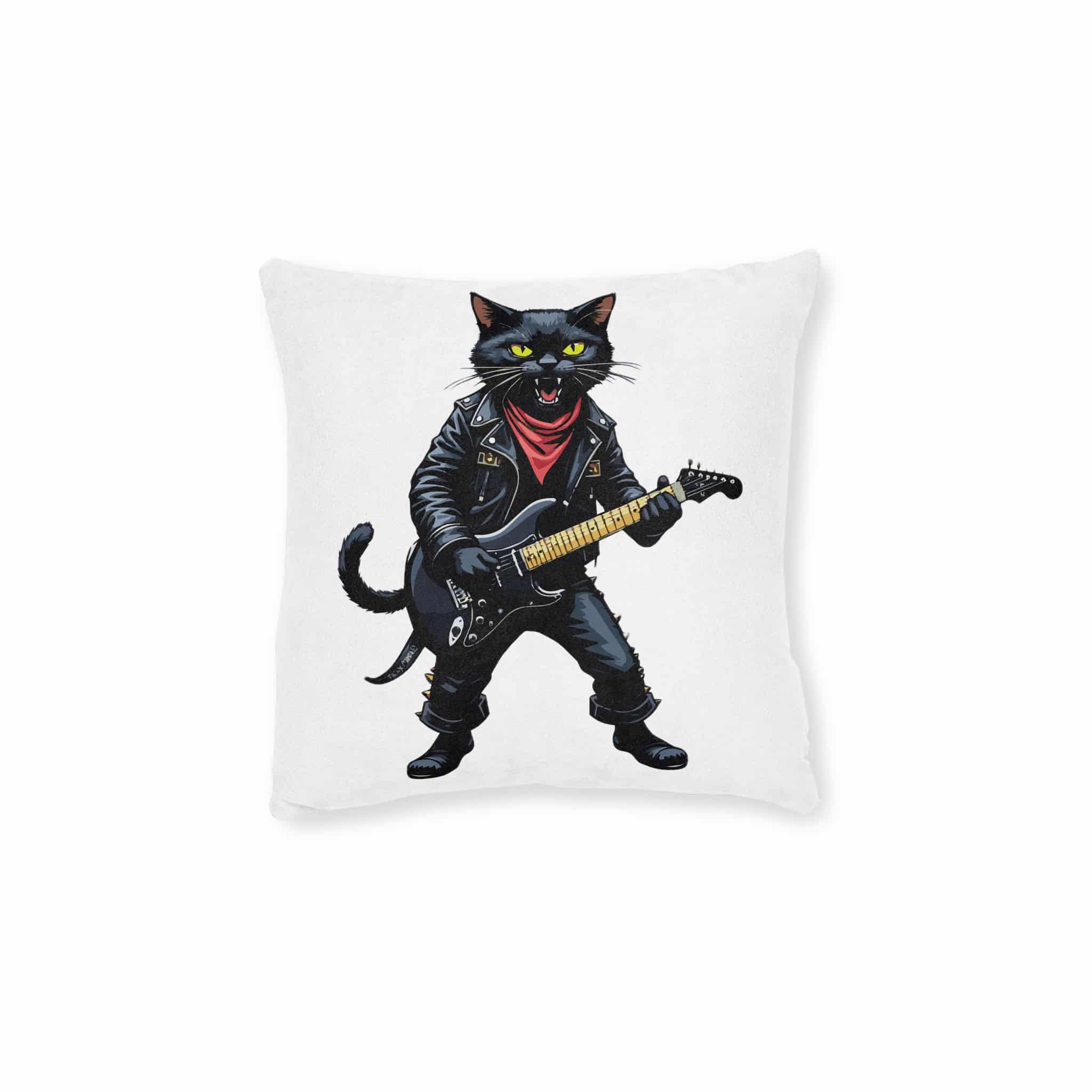 Illustration Happy Smiling Dog Glasses Tshirt Design Cartoon Style Square Pillow Pink Back