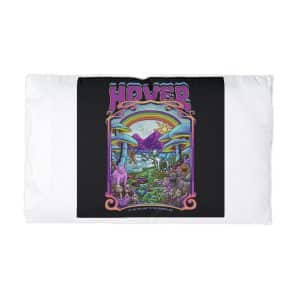Magic Psychedelic With Text Illustration Microfiber Pillowcase