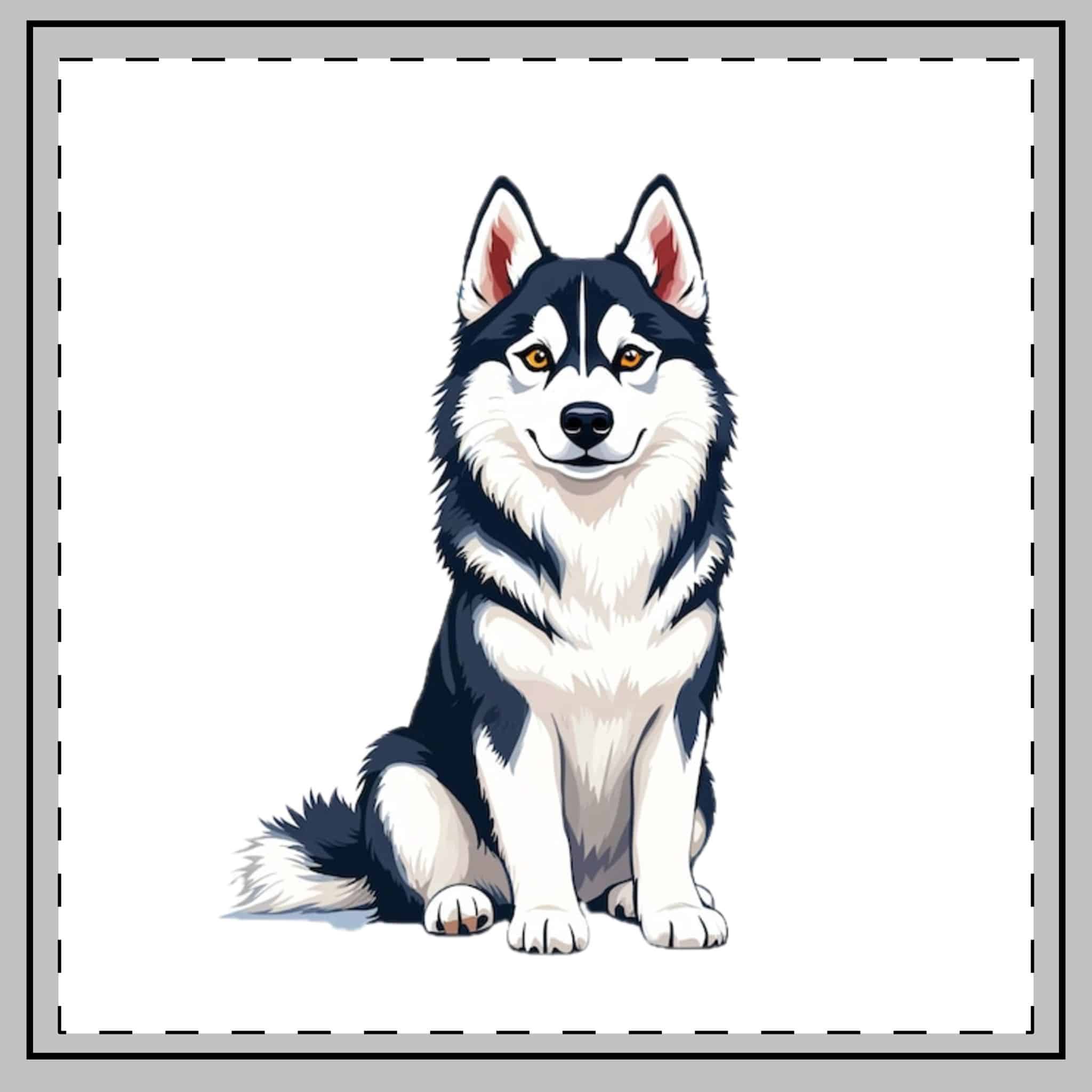 Dogs Collection 19 Throw Pillow - Image 2