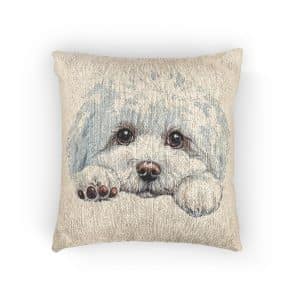 Dogs 19 Woven Pillow