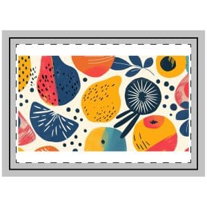 Abstract Pattern Inspired By Bowl Fruit Wallpaper Ar 169 Job Id 96971c3193ef4dfe90fb14780a34e643 Throw Pillow