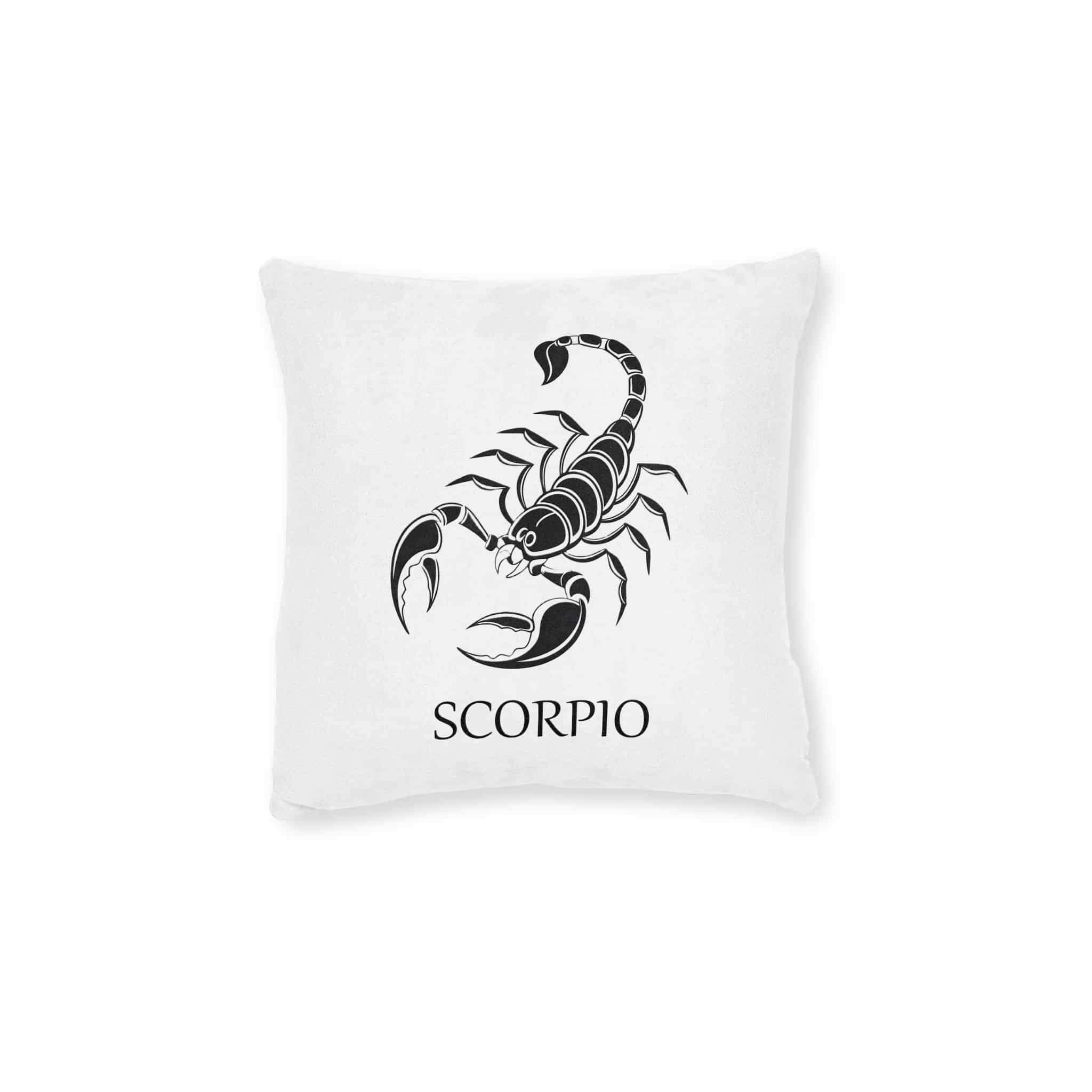 Scorpio Copia 2 Square Pillow Pink Back