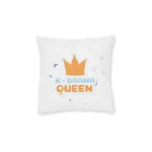 K Rama Queen Square Pillow Pink Back