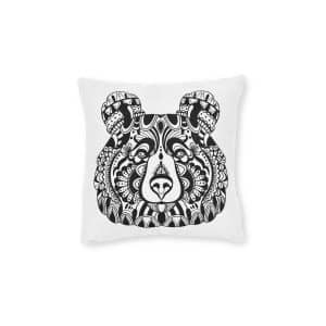 Original Design E432B5 Square Pillow Pink Back