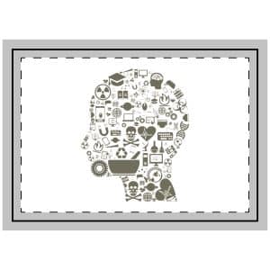 Science Head Signs 171628 Throw Pillow