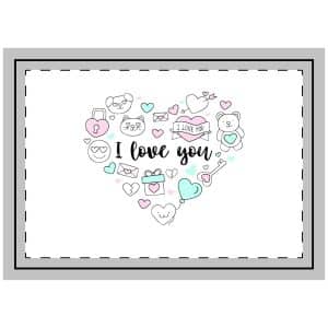 I Love You Be My Valentine Throw Pillow