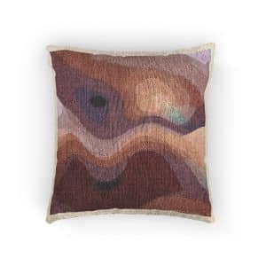 Abstract Gradient Blur Background Wallpaper Woven Pillow