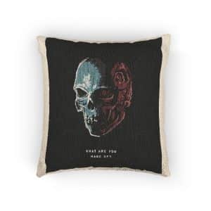 What Are You Made Of? Woven Pillow