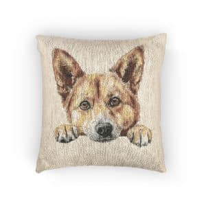 Dogs 5 Woven Pillow