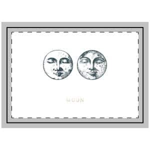 Moon 1 Throw Pillow