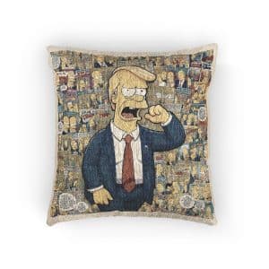 Donald Simpson V1 Woven Pillow