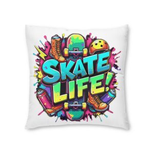 Skate Life Tufted Floor Pillow Square