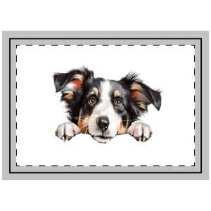 Dogs 6 Throw Pillow