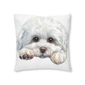Dogs 19 Tufted Floor Pillow Square