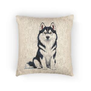 Dogs Collection 19 Woven Pillow