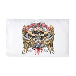 Gothic Sign With Skull Grunge Vintage Design T Shirts (30) Microfiber Pillowcase