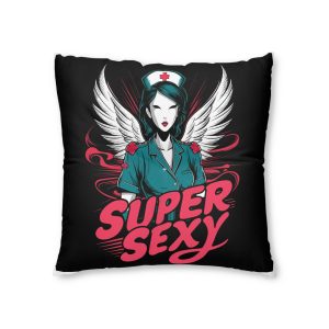 Supersexy Nurse Tufted Floor Pillow Square