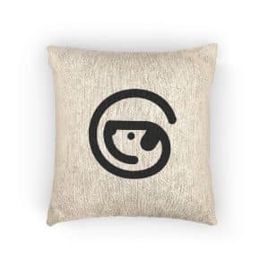 Dog Woven Pillow