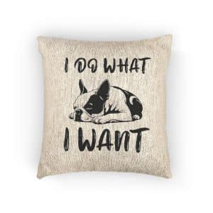I Do What I Want Copia Woven Pillow
