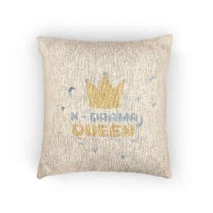 K Rama Queen Woven Pillow