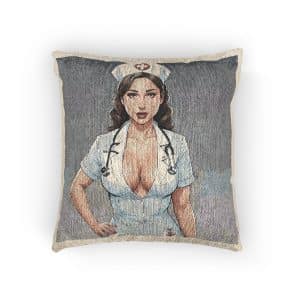 Porn Star V1 Woven Pillow