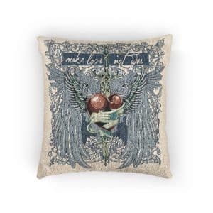Vector Illustration Tshirt Design Eps Woven Pillow