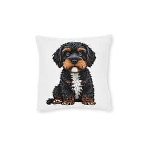 Original Design 654E9B Square Pillow Pink Back