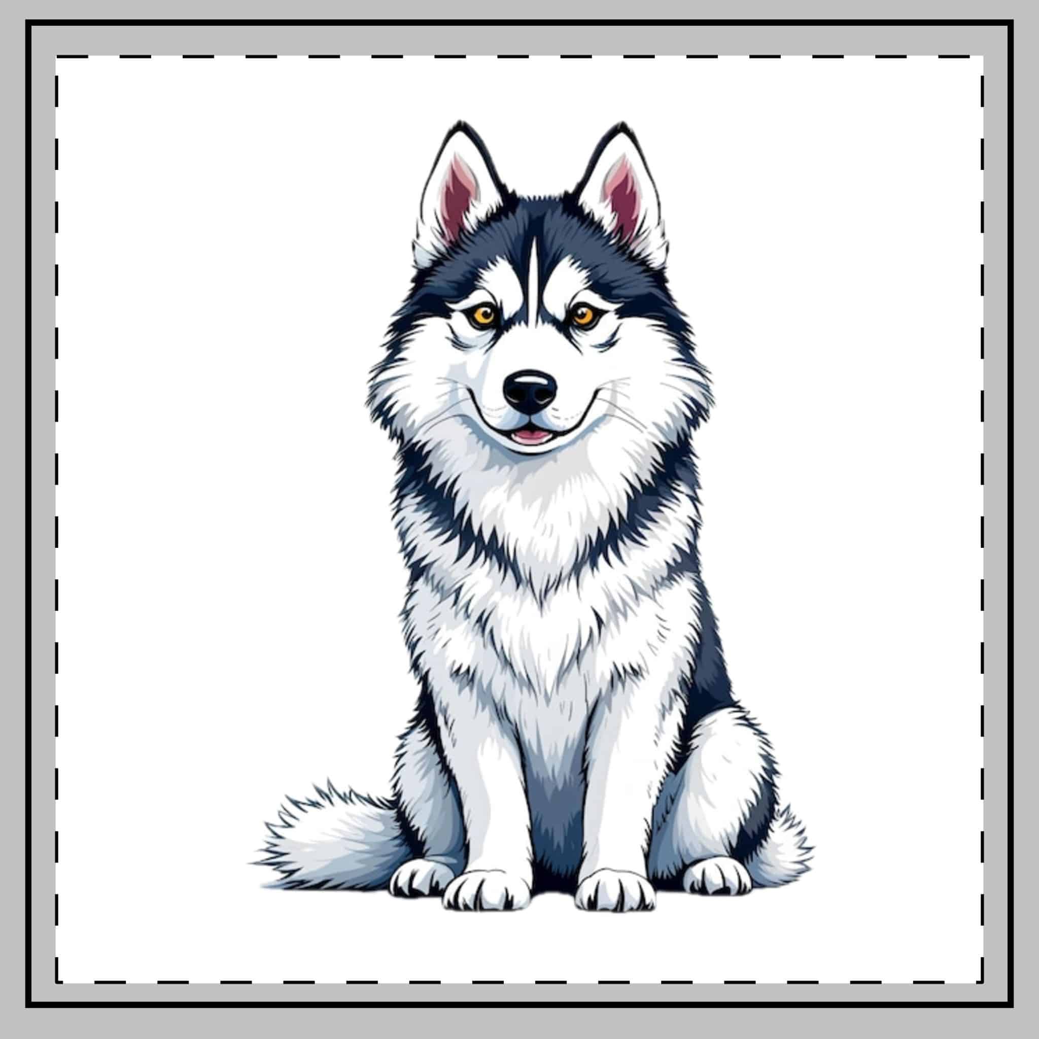 Dogs Collection 27 Throw Pillow - Image 2