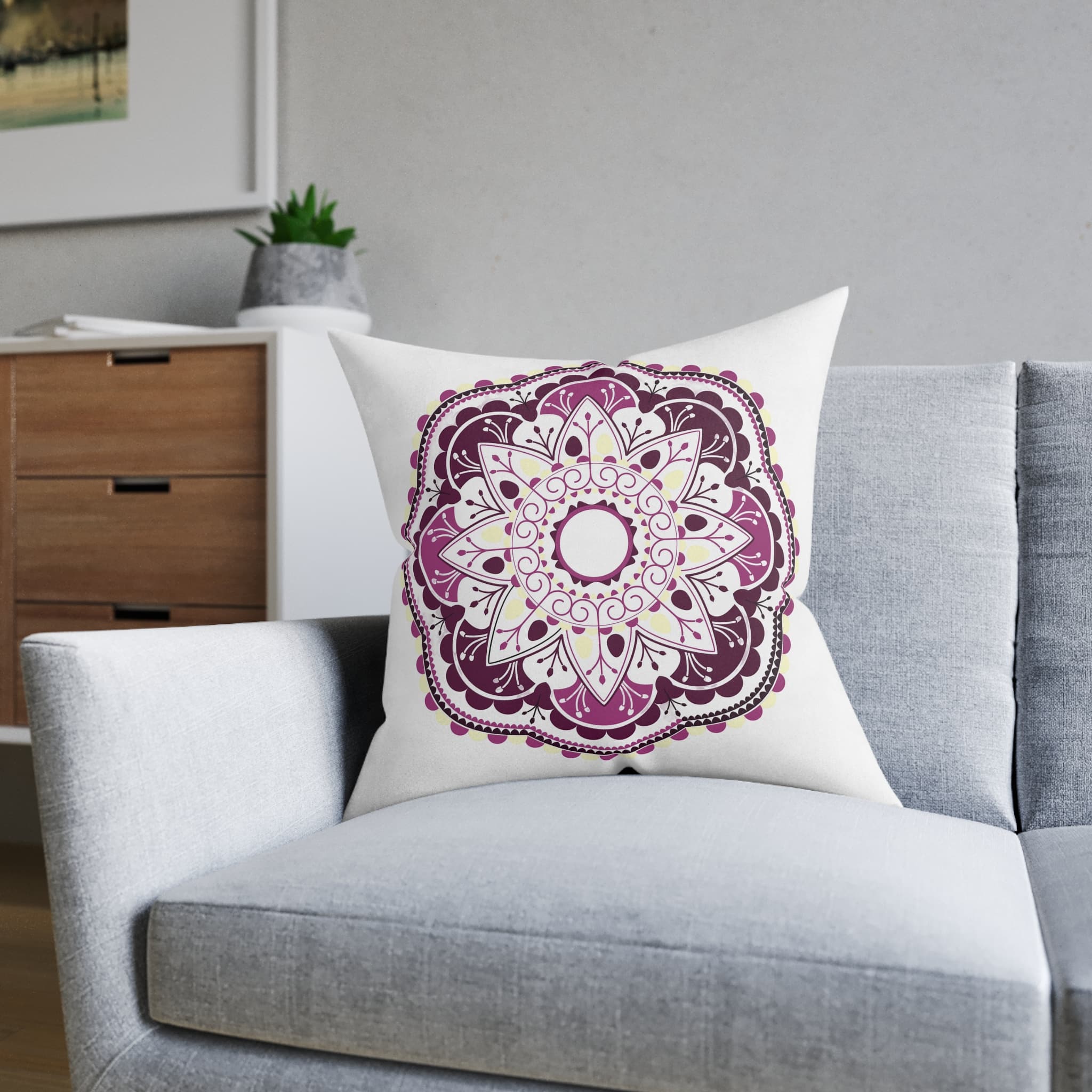 Original Design 78B49C Square Pillow Pink Back - Image 12