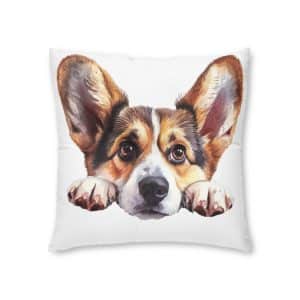 Dogs 15 Tufted Floor Pillow Square