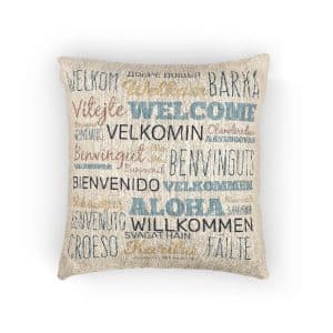 Aloha Wellcome Woven Pillow