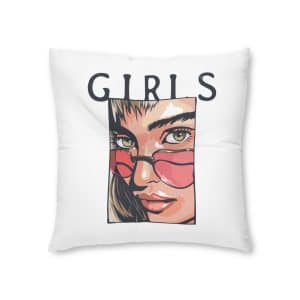 Girls Copia 3 Tufted Floor Pillow Square