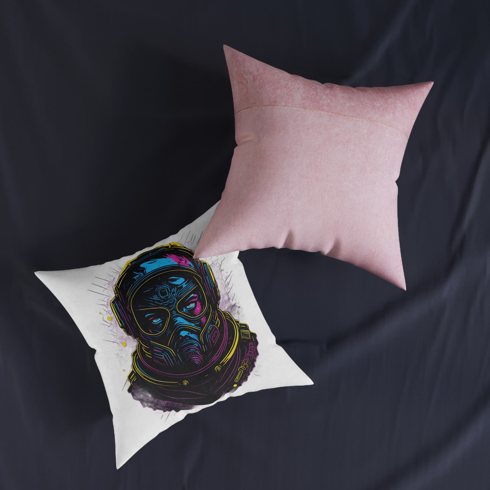 Original Design 30F5B2 Square Pillow Pink Back - Image 11