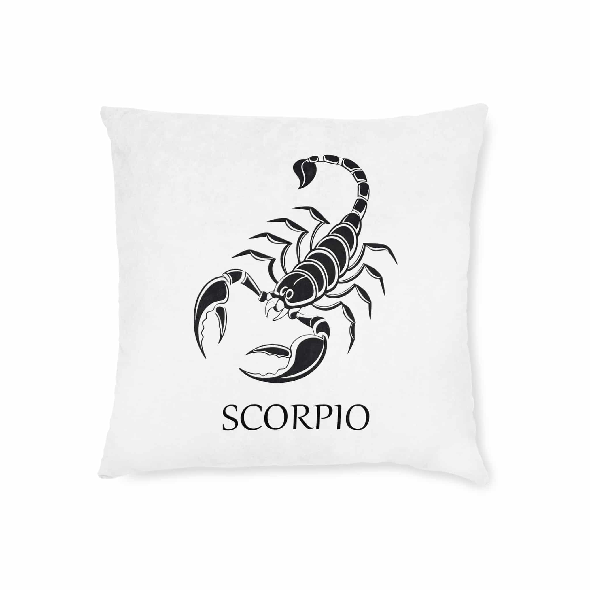 Scorpio Copia 2 Square Pillow Pink Back - Image 5