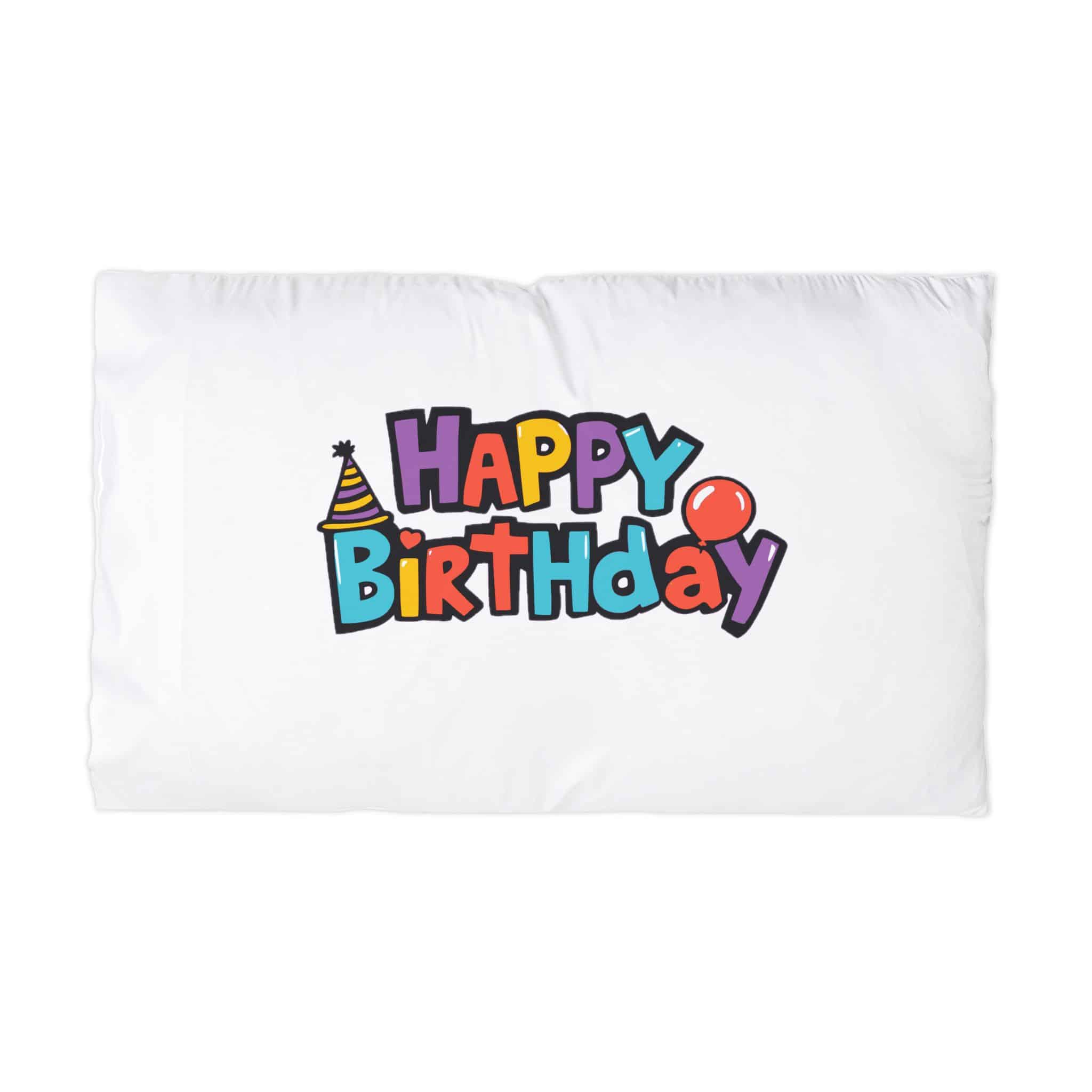 Happy Birthday V3 Microfiber Pillowcase