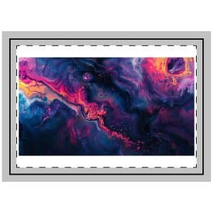 Abstract Colorful Swirls Paint Reminiscent Nebulae Throw Pillow