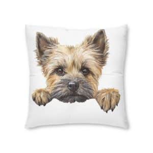 Dogs 8 Tufted Floor Pillow Square