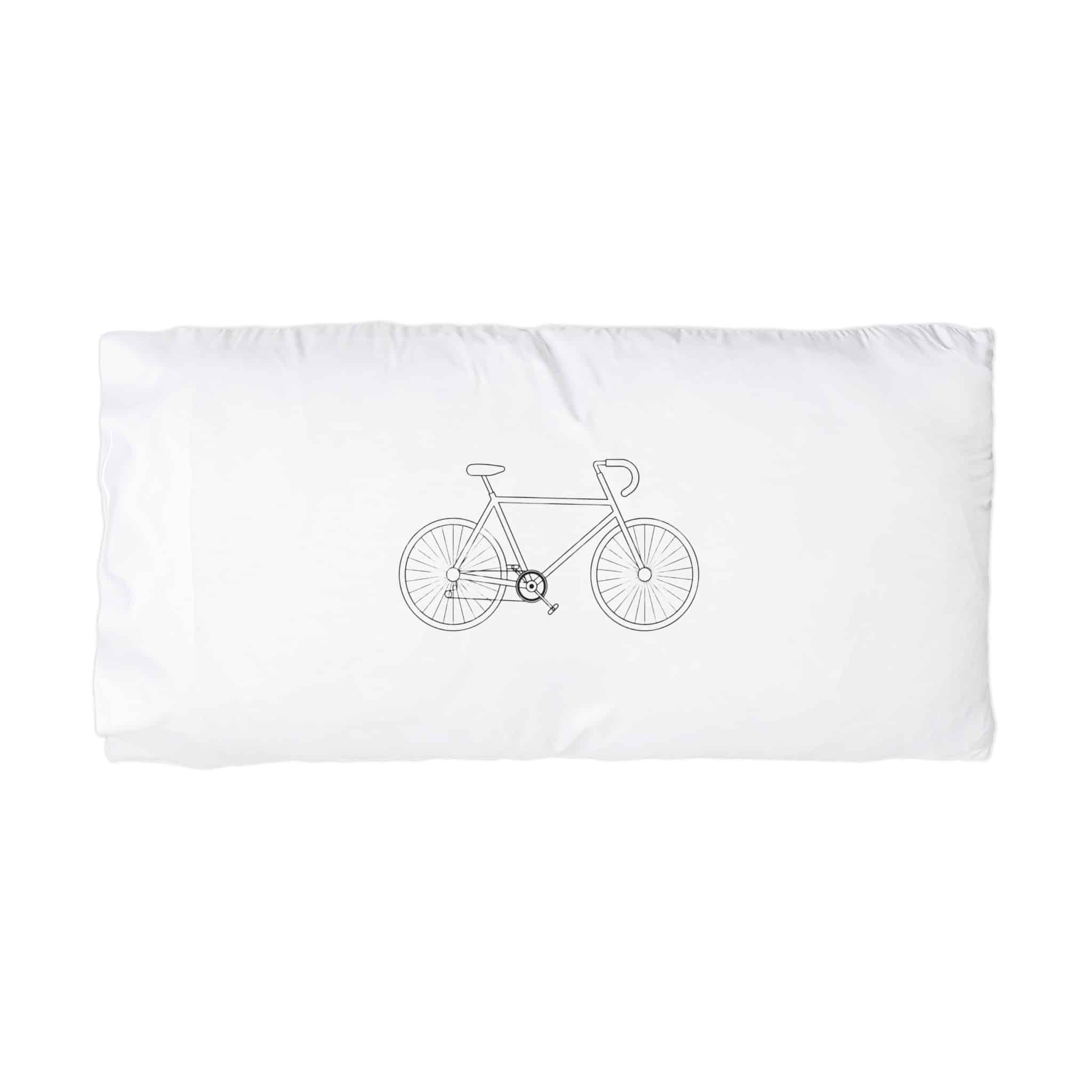 Bike 1 Microfiber Pillowcase - Image 3