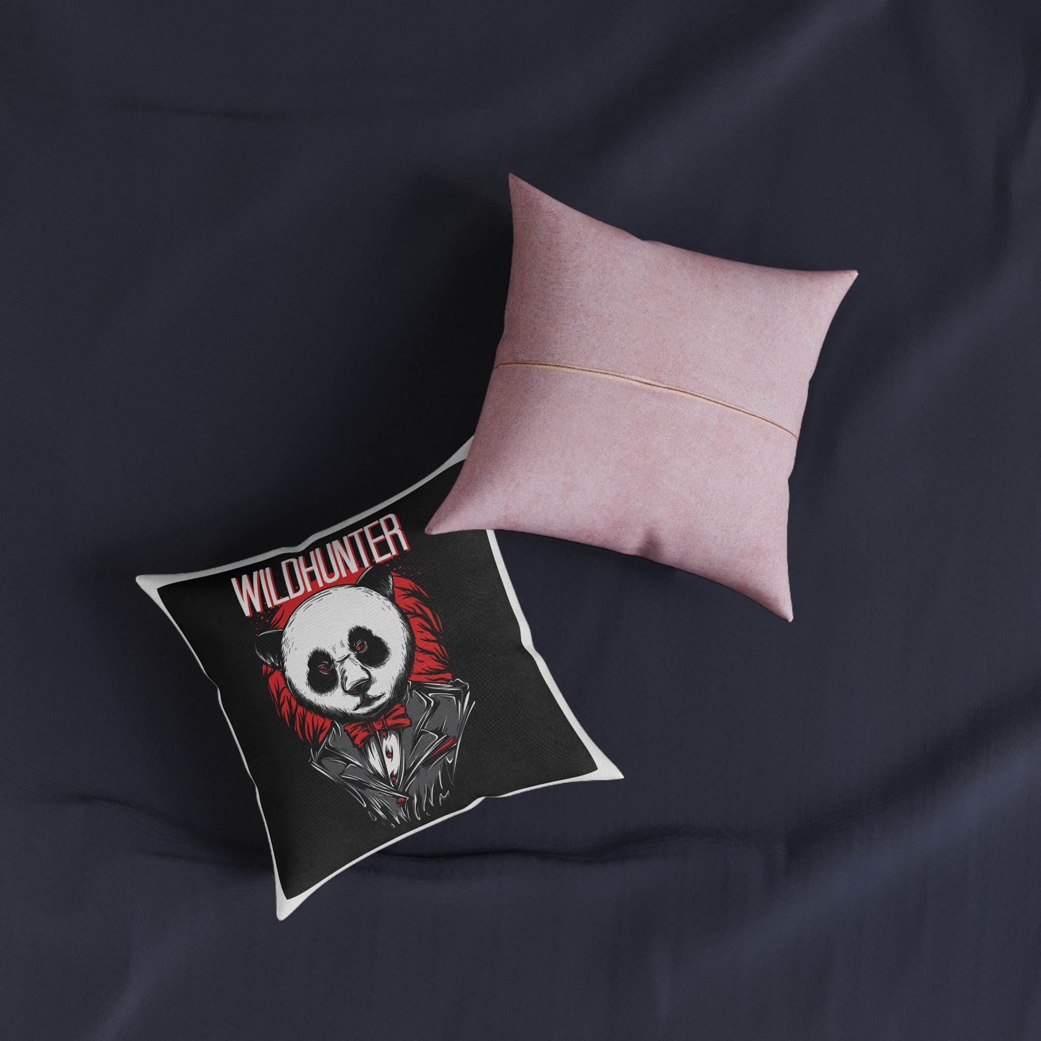 Wildhunter Square Pillow Pink Back - Image 3
