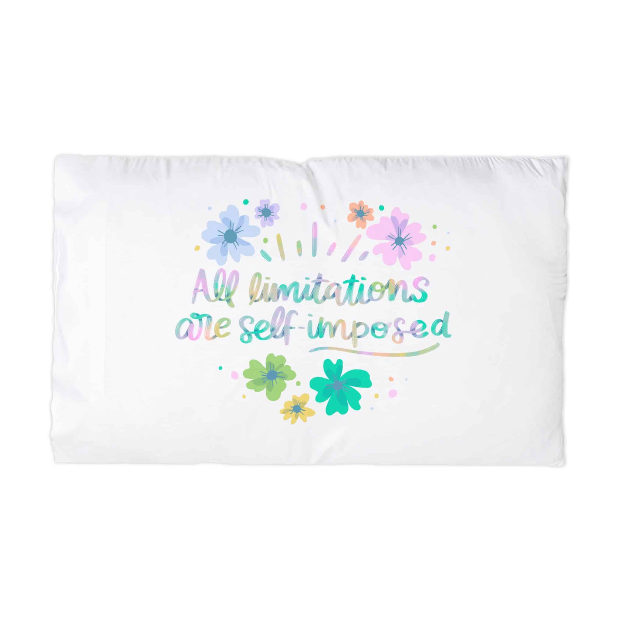 All Limitations Are Self Imposed Microfiber Pillowcase