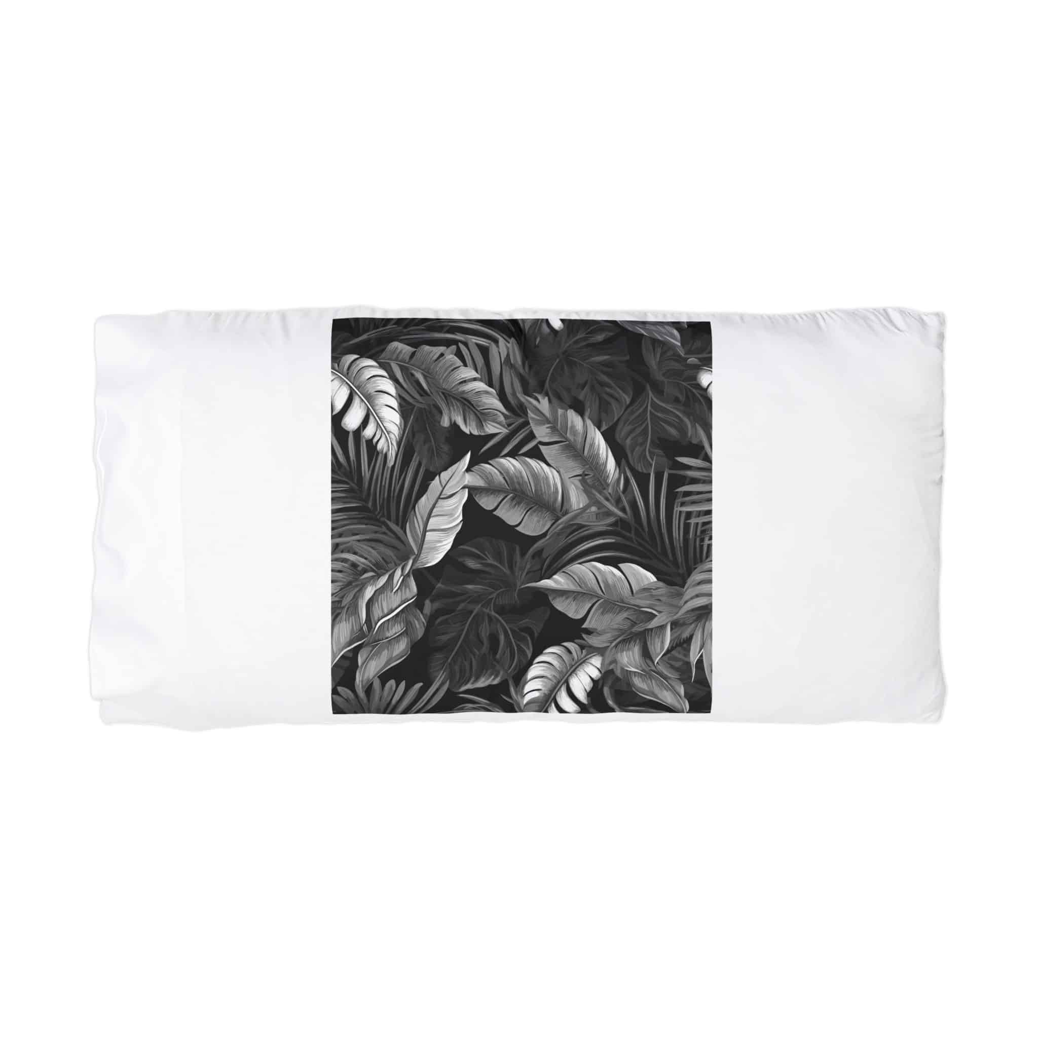 Tropical Leaves 344 Microfiber Pillowcase - Image 3