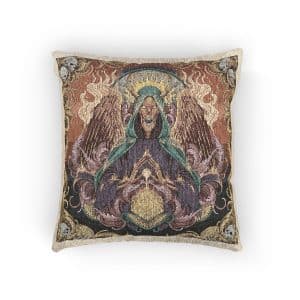 The First Villain Woven Pillow
