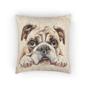 Dogs 39 Woven Pillow