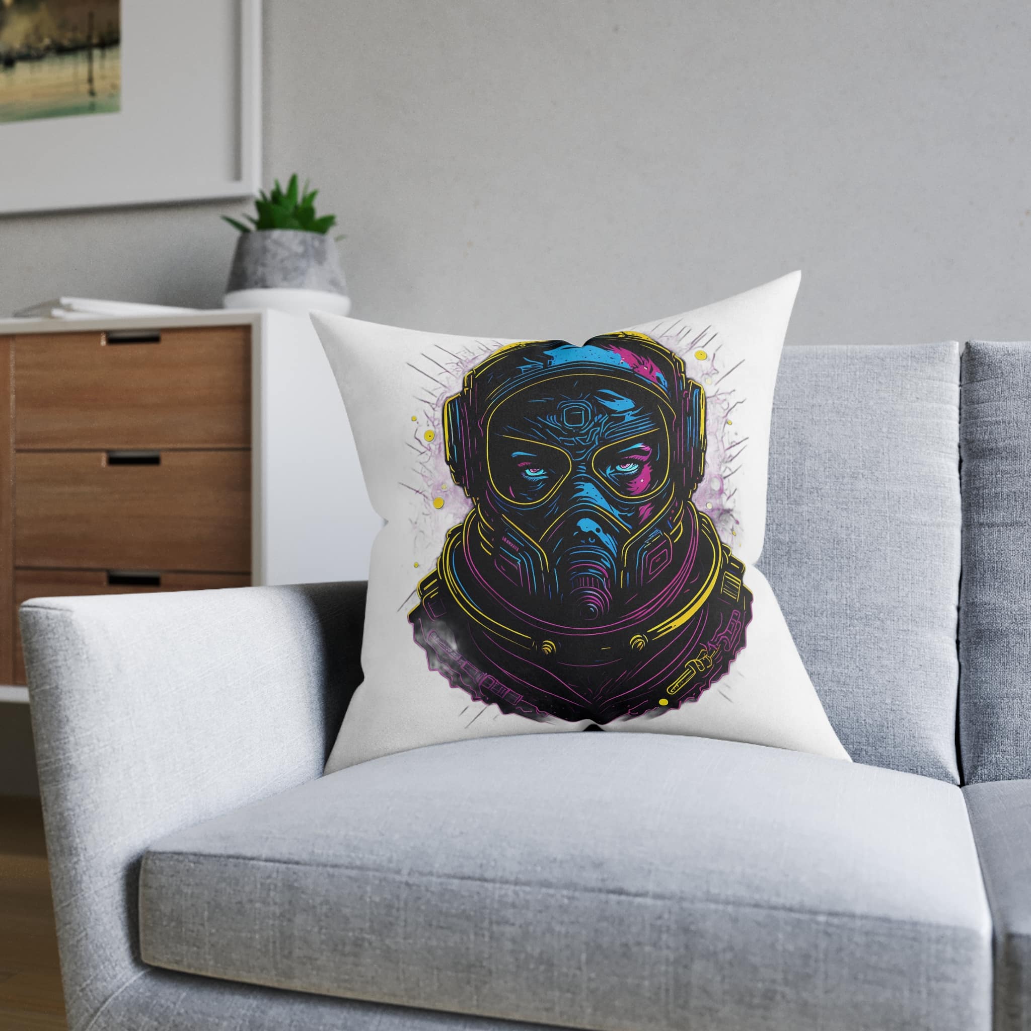 Original Design 30F5B2 Square Pillow Pink Back - Image 12