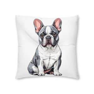 Dogs Collection 24 Tufted Floor Pillow Square