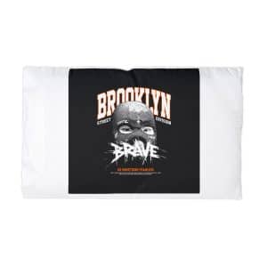 Brooklyn Street Division Street Vintage Fashion Microfiber Pillowcase