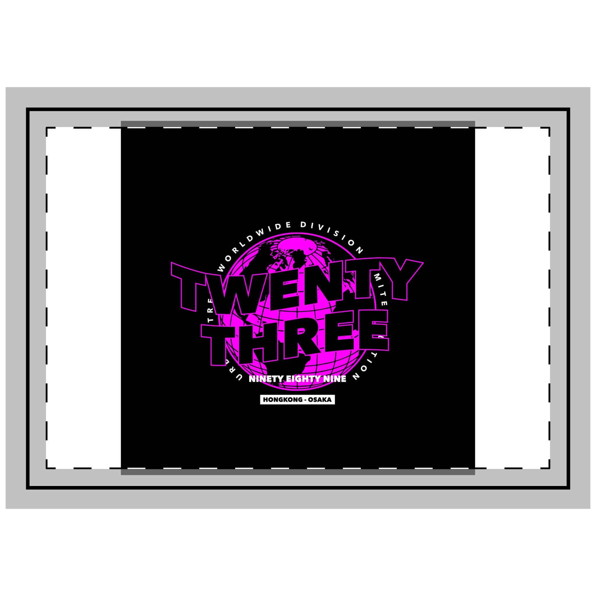 Twenty Three Hongkong Osaka Street Vintage Throw Pillow
