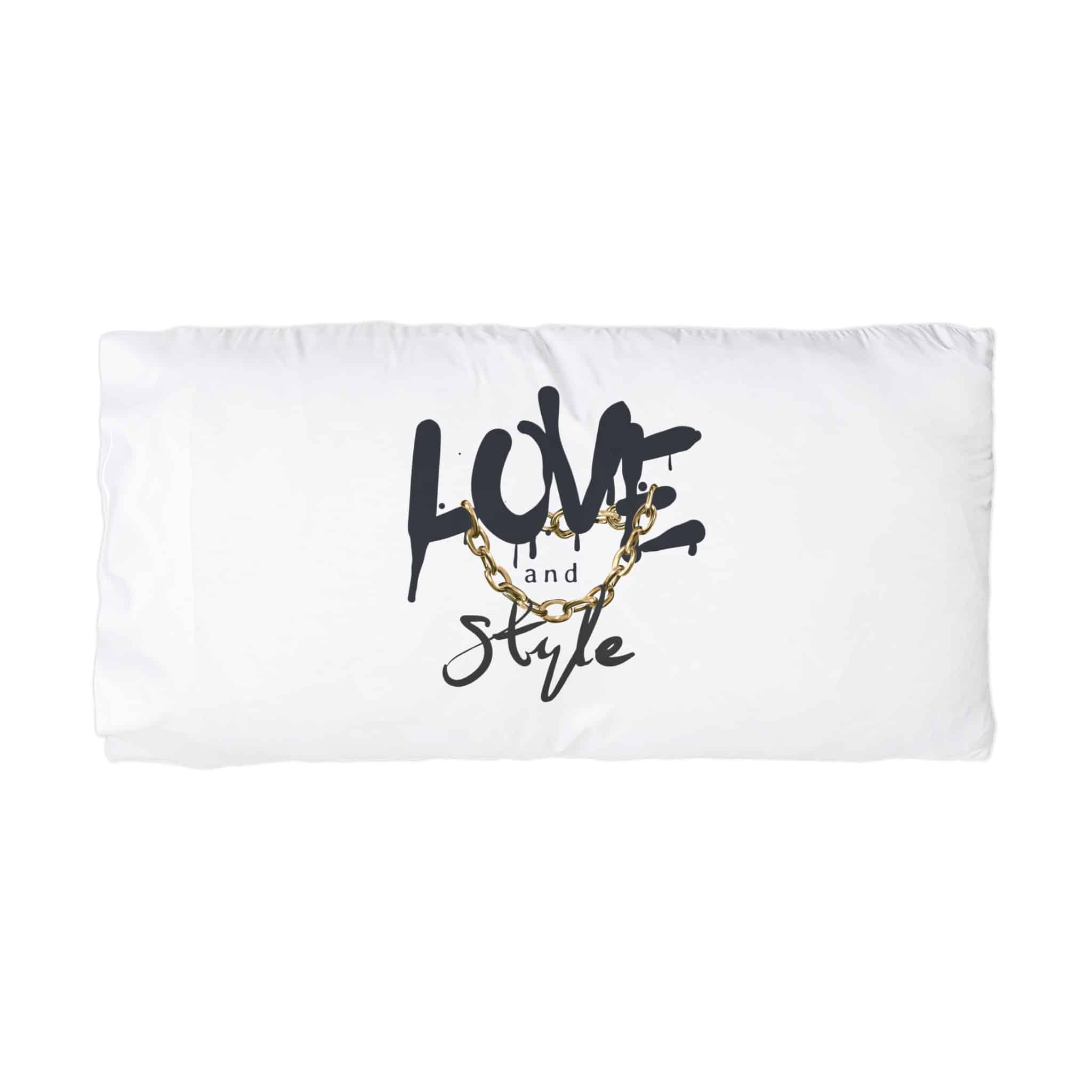 Love and Style Microfiber Pillowcase - Image 3